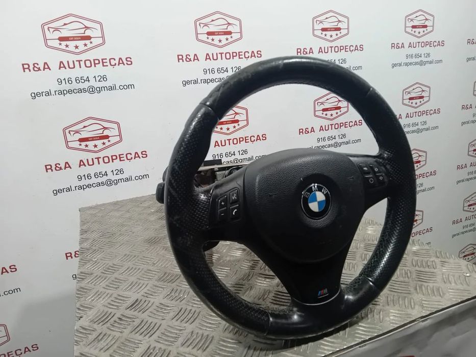 Volante com Airbag BMW PACK M SERIE 3 E90 E91 E92 SERIE 1 E81 E82 E87