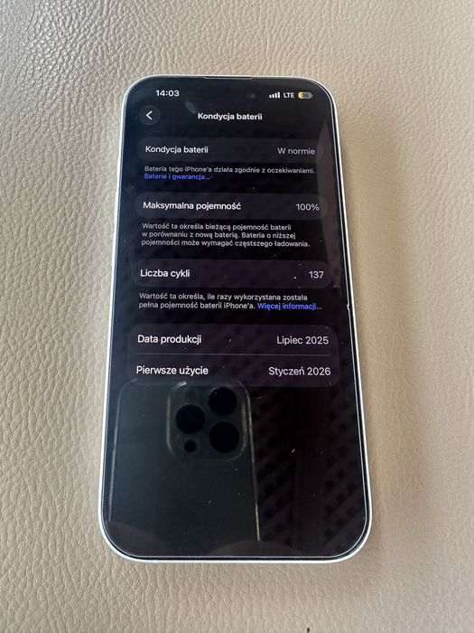 iPhone 16 aktywowany styczeń 2026