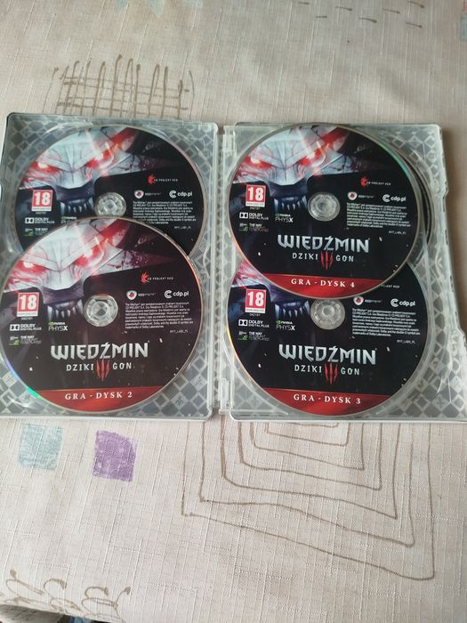 Wiedźmin 3 edycja kolekcjonerska Dziki Gon