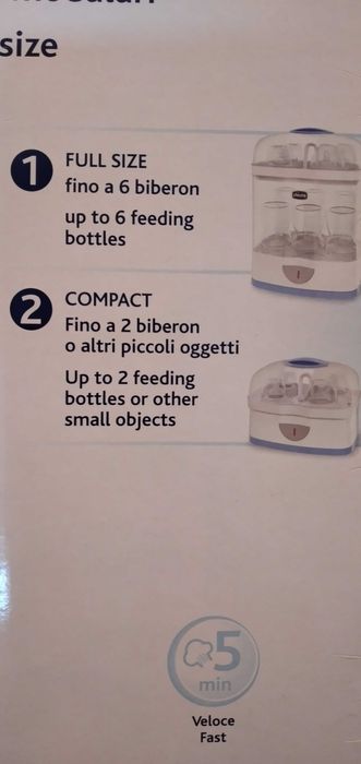Esterilizador Chicco como Novo