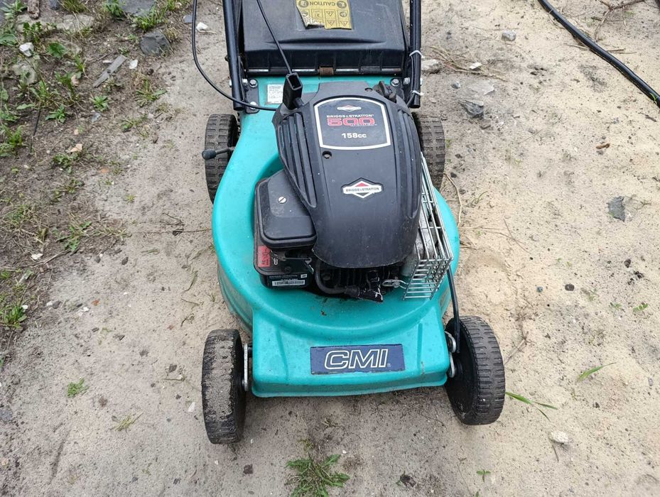 Газонокосарка CMI з двигуном Briggs & Stratton 500, 158cc.