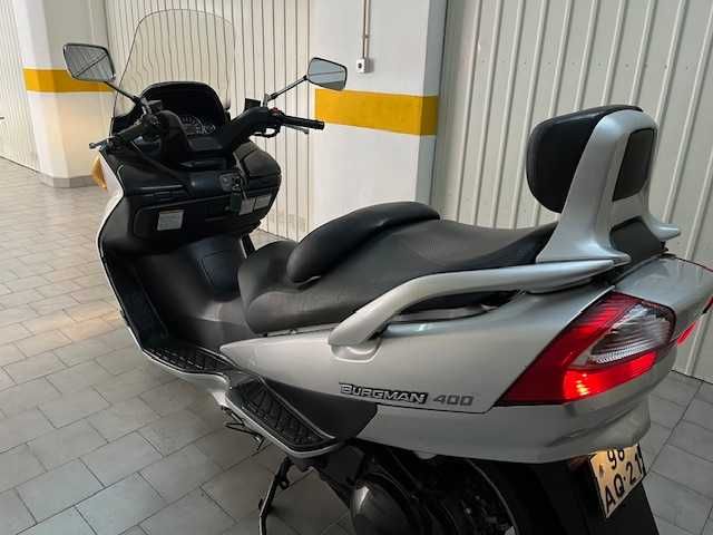 Vendo Suzuki Burgman 400 cinza metalizado