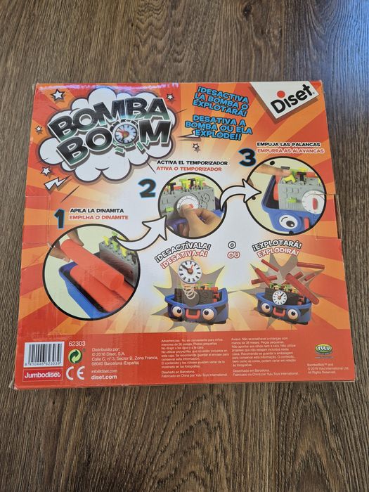 Jogo Bomba Boom, completo, para toda a familia