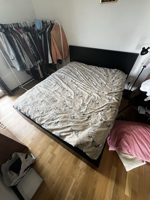 Lóżko Malm [Ikea] 160x200 z materacem