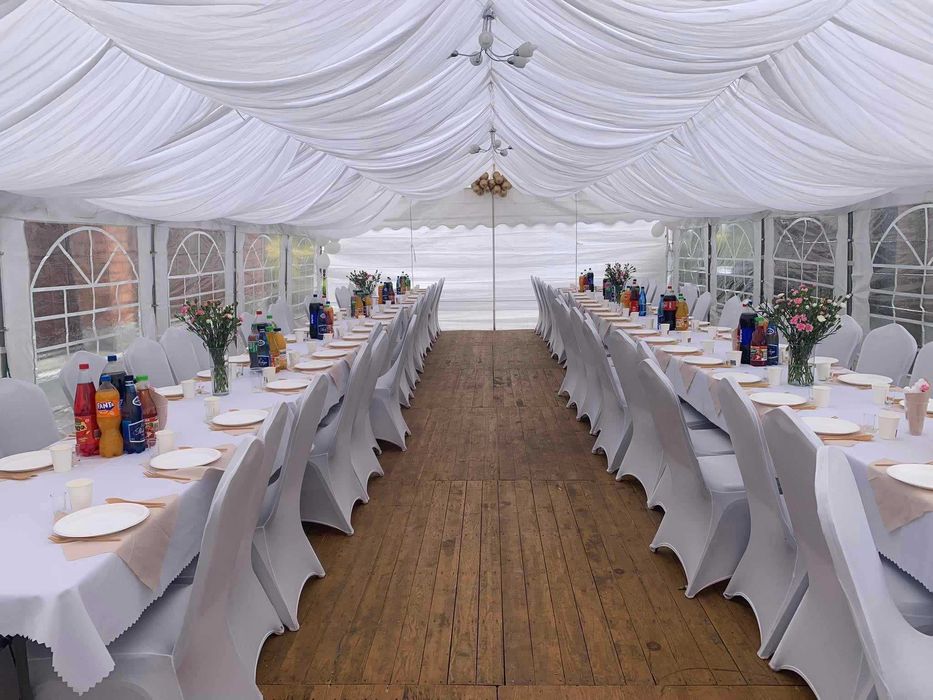 Namioty z pełnym wyposażeniem!