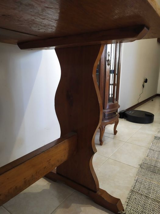 Mesa Madeira Maciça Pinho Tratado