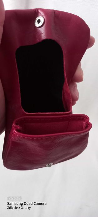 Czerwony nowy portfel Big Star skóra naturalna