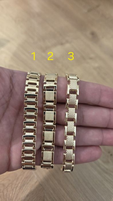 Bransoleta Męska Nowa 585 14k