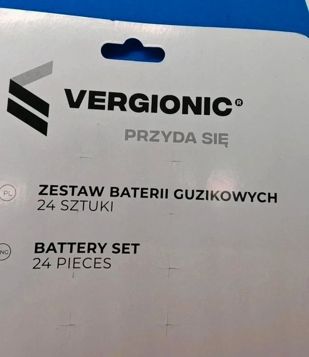 Baterii guzikowy. 24 szt