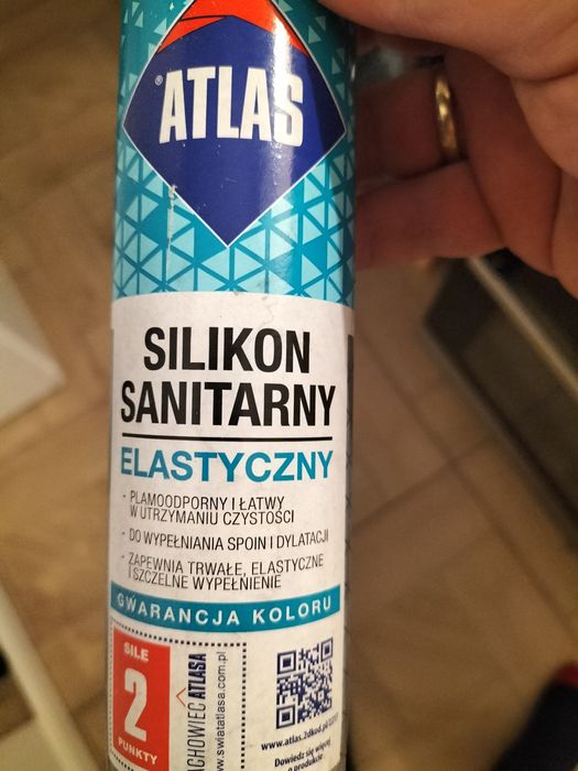Silikon sanitarny elastyczny atlas 212