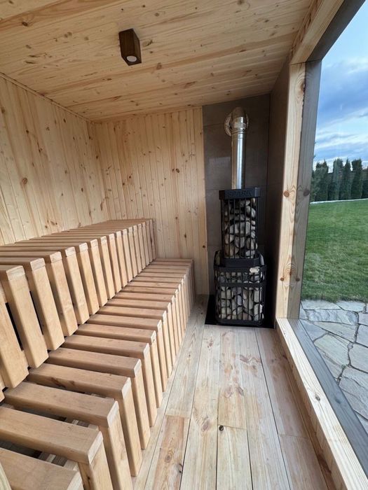 Sauna ogrodowa premium!