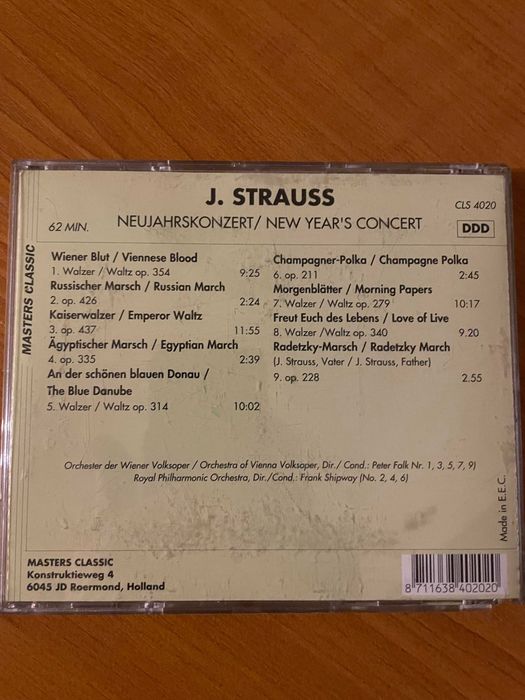 J.Strauss - płyta CD