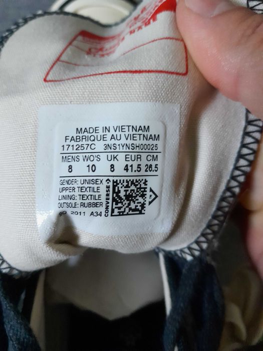 Converse Chuck Taylor All Star 70 Hi Kim Jones Black