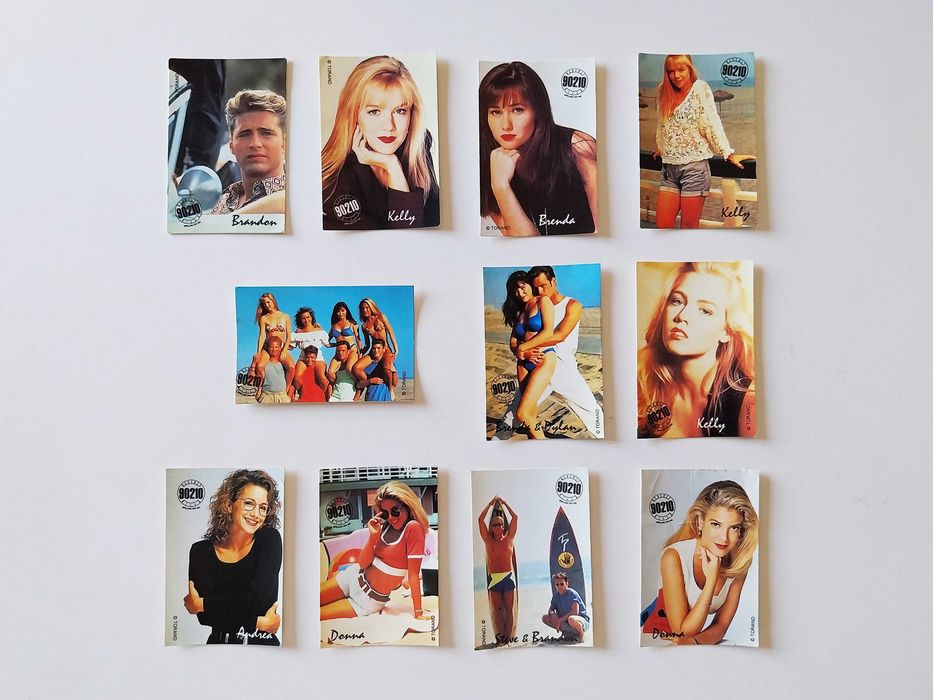 11 cromos BEVERLY HILLS 90210 | Bollycao lote ou venda avulso