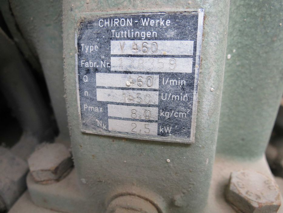 Sprężarka , Kompresor Chiron Typ V460