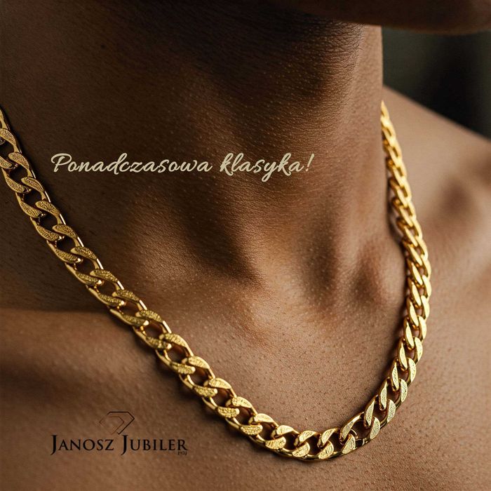Złote ŁAŃCUSZKI- próby 0,585