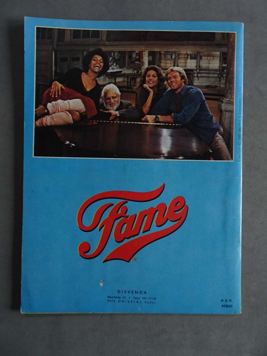 Caderneta de cromos completa Fame - Disvenda