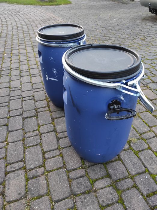 Beczka 80l z Obejma Szczelna