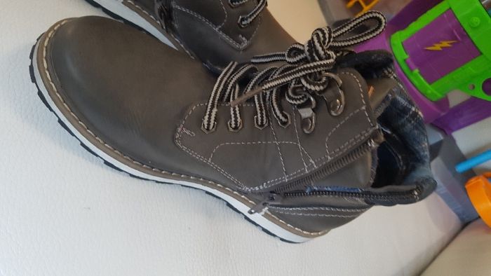 BOTAS Alpinas com fecho e forro interior - Criança Rapaz - Tamanho 31