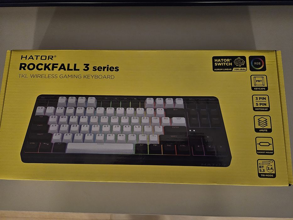Клавіатура Hator Rockfall 3 series