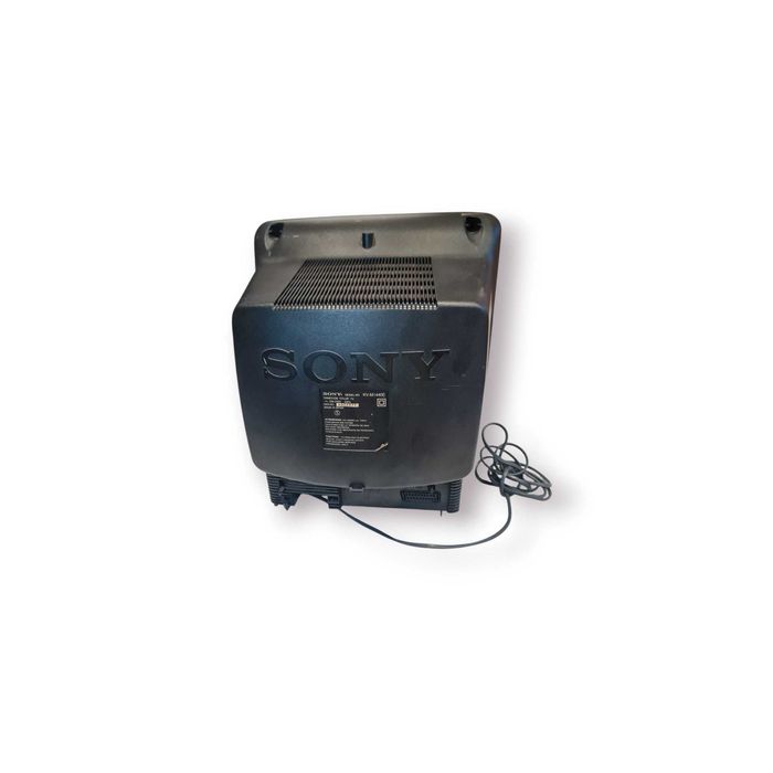 TV Sony Trinitron KV-M1440E– CRT 14’’ – Comando Original– Retro Gaming