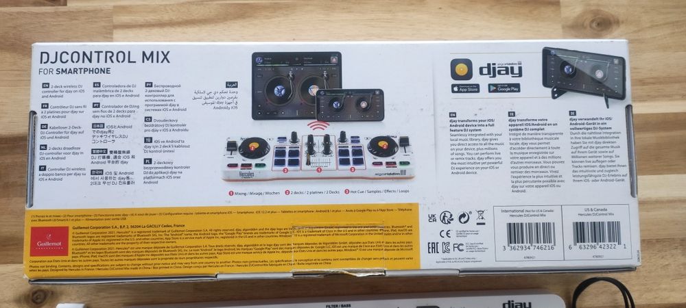 Hercules DJ Control Mix Controller, Like New64740660934785123