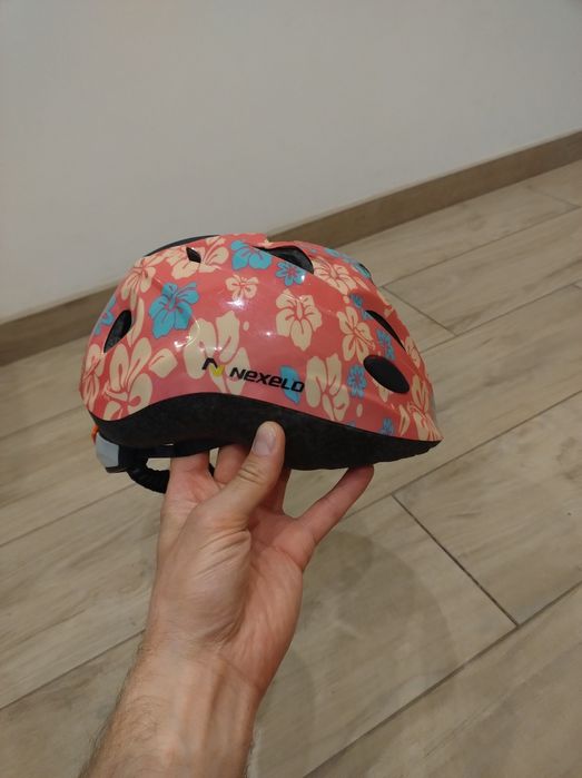 Kask rowerowy dziecięcy dla dziewczynki
