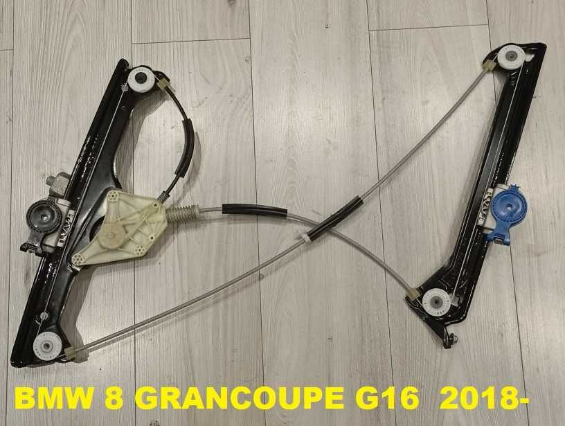 Podnośnik Mechanizm Szyby BMW Serii 8 GradCoupe G16 Lewy Przód 18- [5a