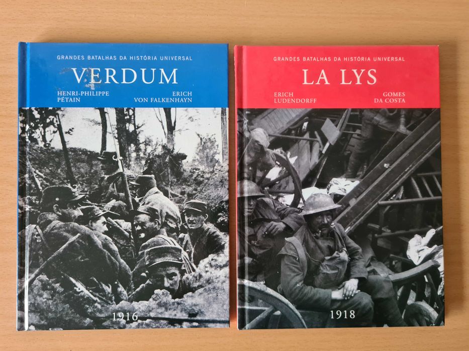 3 livros da coleção "Batalhas da História Universal"