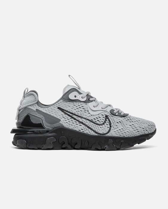 Кросівки Nike React Vision Grey/Black premium