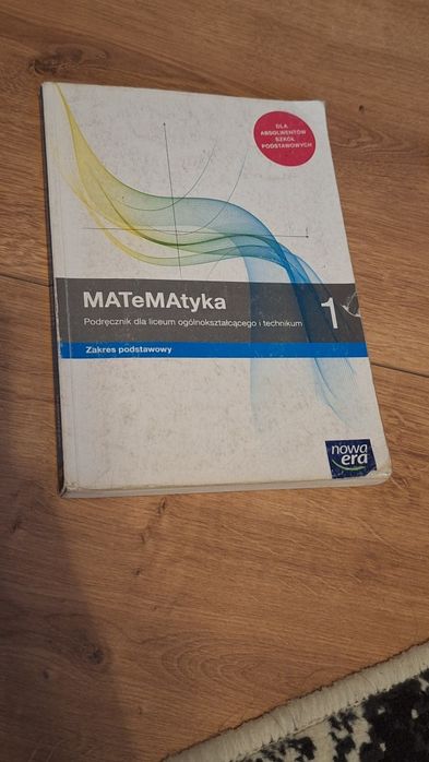 Podręcznik do matematyki klasa 1