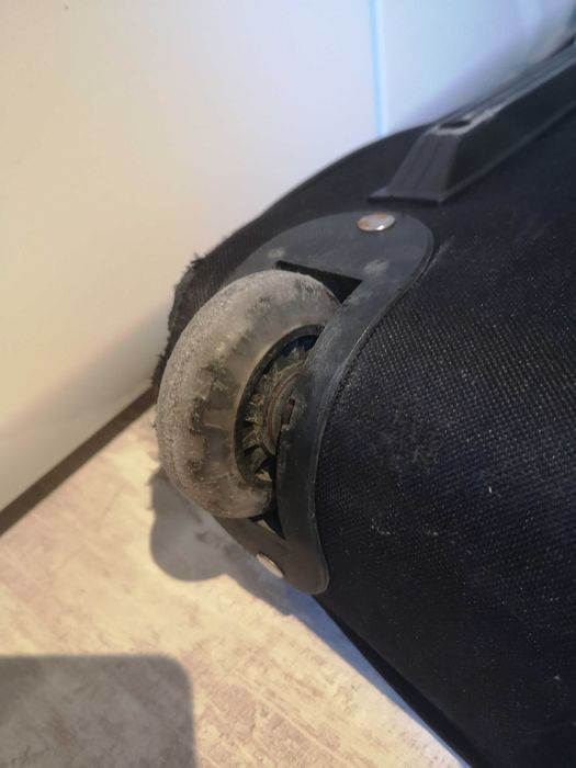 Torba podróżna na kółkach A3 CZARNY