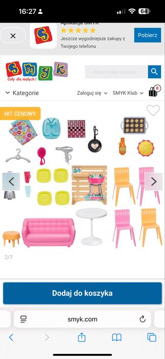 Domek Barbie Malibu składany