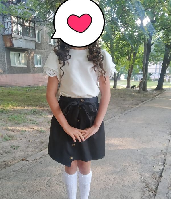 Блузка и юбка идеальное состояние