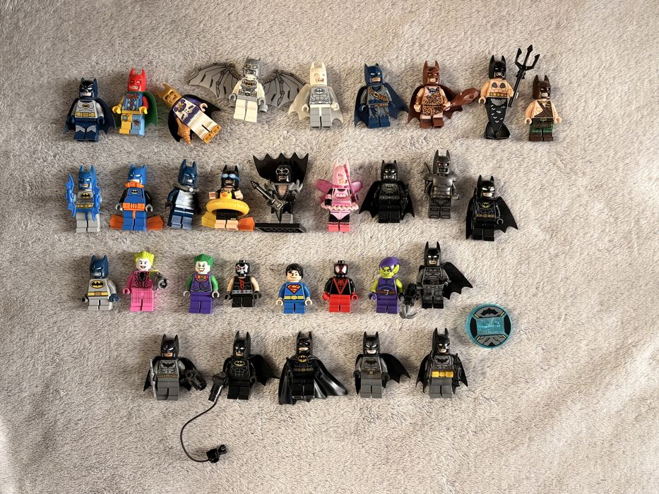 Lego Batman Joker DC comics minifigures