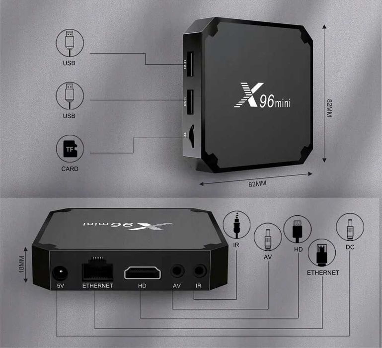 Smart tv box x96 mini