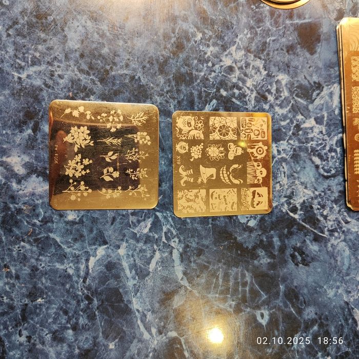 Пластини 17шт. для стемпинга + штамп