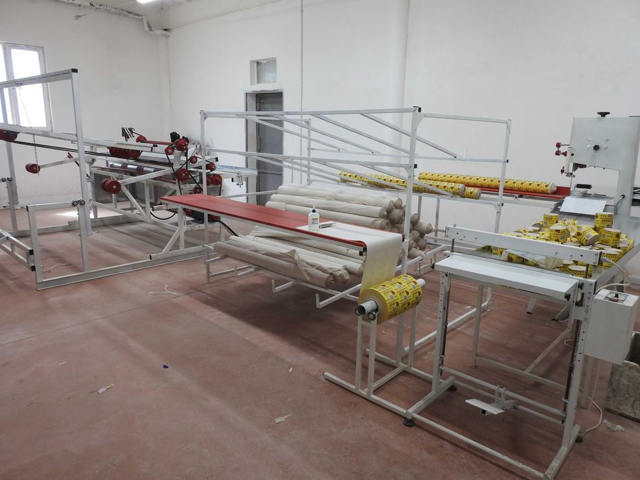 Комплекс для виробництва туалетного паперу та паперових рушників