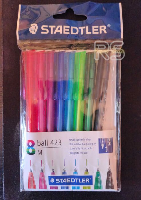 Staedtler - Esferográficas Retráteis Triangulares Ballpoint