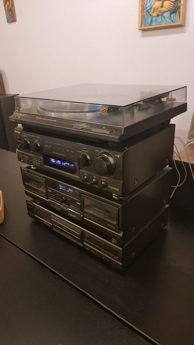 Wieża Technics z pilotem