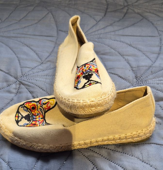 Espadryle damskie buldog