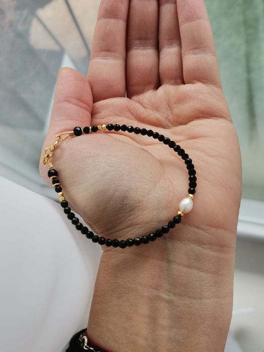 Czarna bransoletka
