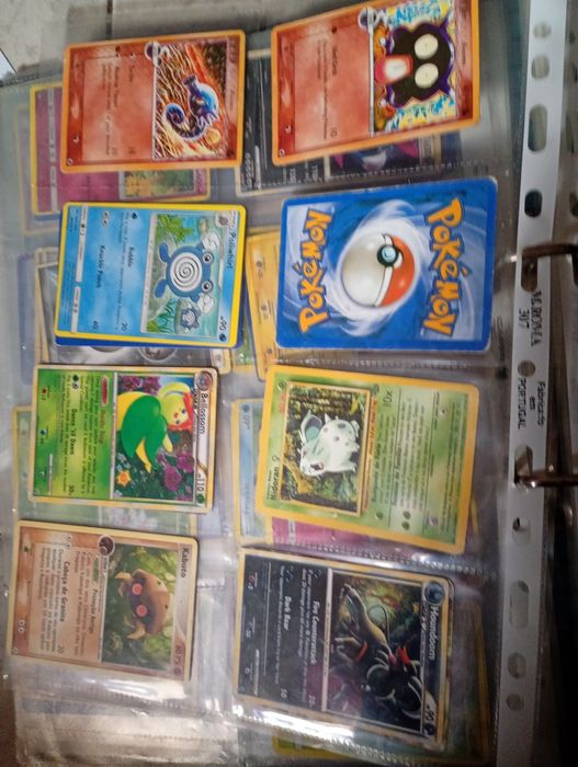 Cartas Pokémon algumas raras
