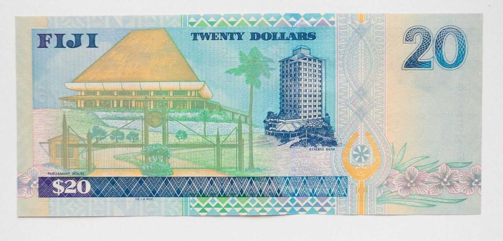 Fidżi 20 dolarów 2002 P.107 aUNC