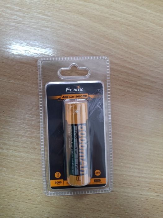 Акумулятор Fenix 21700 ARB-L21-5000 V2.0
