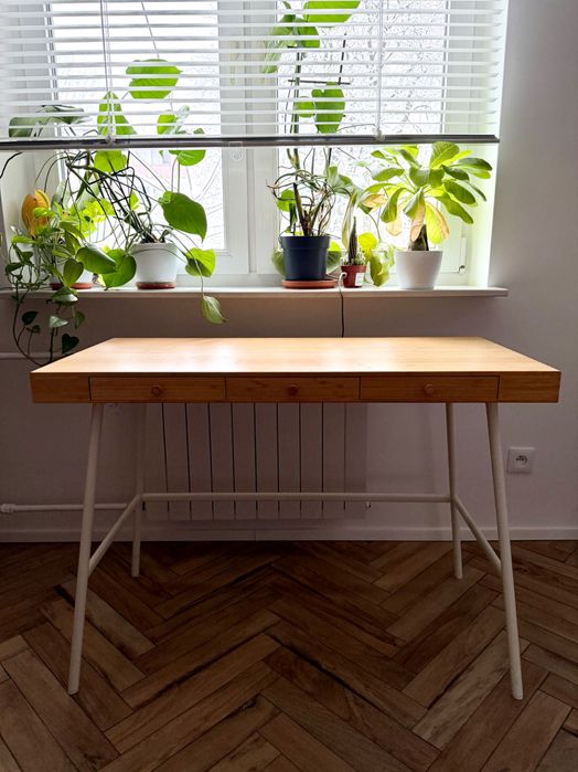 Biurko bambus IKEA LILLASEN