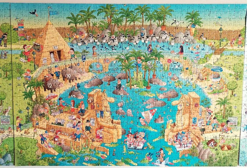 Puzzles Heye Degano Funky Zoo (montados)