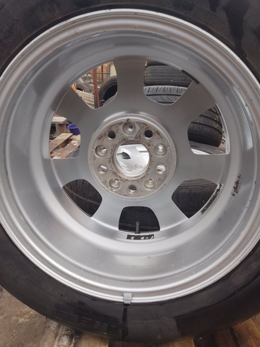 Диски БМВ 5ой серии/Хюндай H1;R16/5×120/7.5J/ET20 + шины 225/55;летние
