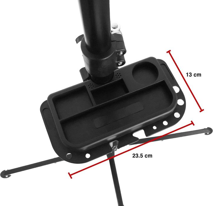 Tacabike Stojak rowerowy, czarny, 117 x 25 x 16,5 cm