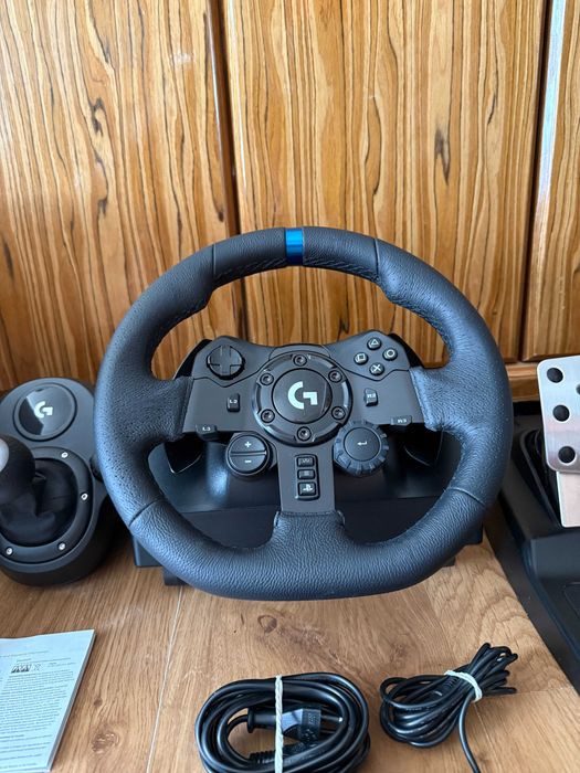 Kierownica Logitech DrivingForce G923 PC/PS4/PS5 + Shifter - Pudełko!